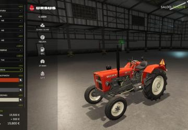 Ursus C330 - C330Mверсия 1.0.9.0 для Farming Simulator 2025