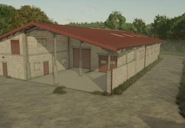 Cow Barn 20x35версия 1.0.0.0 для Farming Simulator 2025