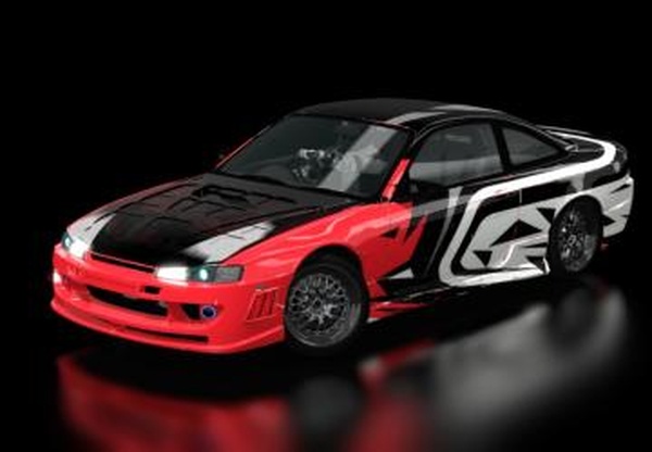 Nissan S14 F1 The Shakalzверсия 3.0 для Assetto Corsa