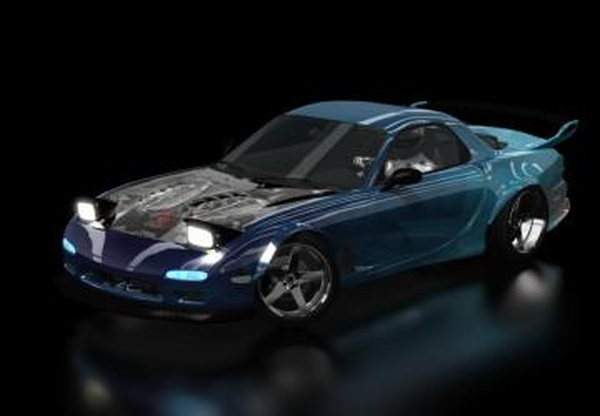 Mazda RX7 FD The Shakalzверсия 3.0 для Assetto Corsa