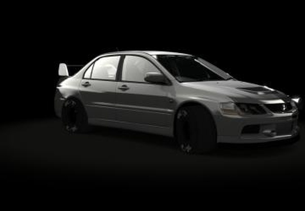 Mitsubishi EVO IX AJP Streetверсия 1 для Assetto Corsa