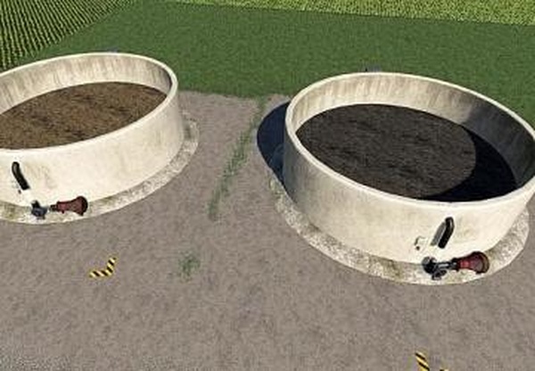 Slurry And Digestate Storageверсия 1.0.0.0 для Farming Simulator 2019 (v1.5.х)