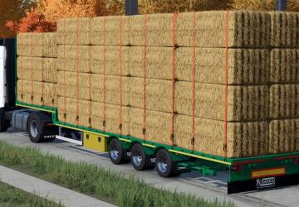 Camara Straw Bale Semitrailerверсия 2.0.0.0 для Farming Simulator 2022