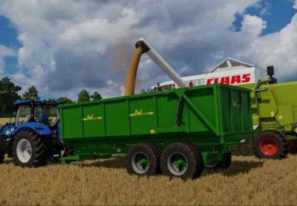 AW Monocoque 14T Trailerверсия 1.1.0.0 для Farming Simulator 2022
