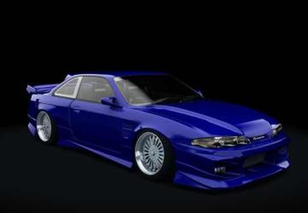 Nissan Silva S14 Zenki Street V3версия 5.0 для Assetto Corsa