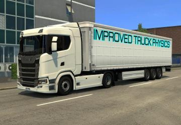 Improved Truck Physicsверсия 2.8 для Euro Truck Simulator 2 (v1.33.x)