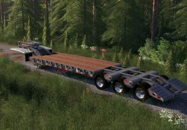 Lode King 50 ton lowbedверсия 1.0.0.0 для Farming Simulator 2019 (v1.5.х)