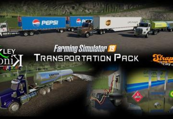 Transportation Packверсия 1.0.0.0 для Farming Simulator 2019 (v1.5.х)