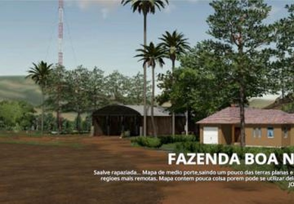 Карта «Fazenda Boa Nova edit»версия 1.0.0.0 для Farming Simulator 2019 (v1.5.х)