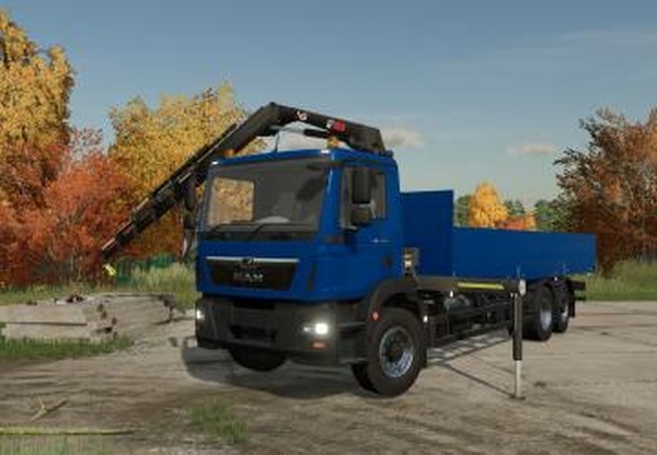MAN TGM 26.320 Craneверсия 1.0.0.0 для Farming Simulator 2022 (v1.8x)