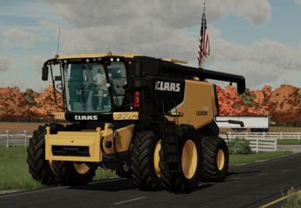 Claas Lexion 600-700 Series From 2012-2020 US Versionv1.0.0.0 для Farming Simulator 2022 (v1.8x)