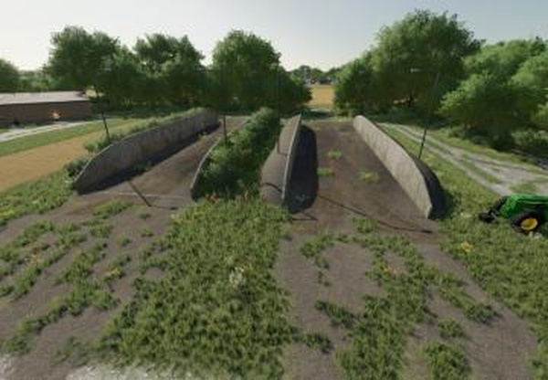 Bunkersilo Setверсия 1.0.0.0 для Farming Simulator 2022