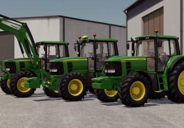 John Deere 6030 Seriesверсия 2.0.0.0 для Farming Simulator 2022
