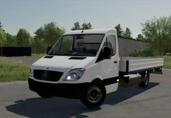 Mercedes-Benz Sprinter Pickupверсия 1.0.0.1 для Farming Simulator 2022 (v1.8x)