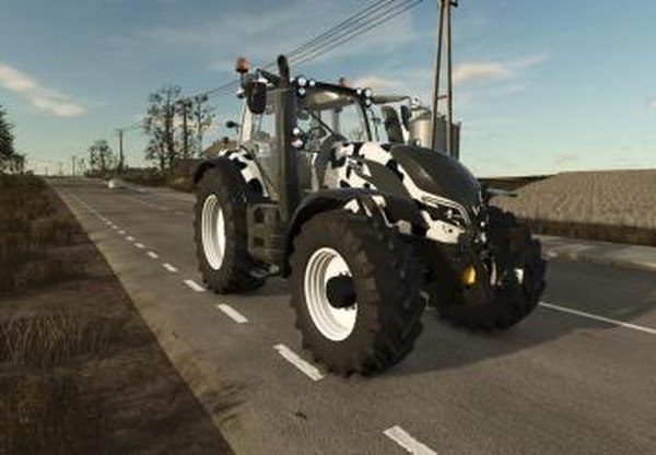 Valtra T Series Cow Editionверсия 1.0.0.0 для Farming Simulator 2025