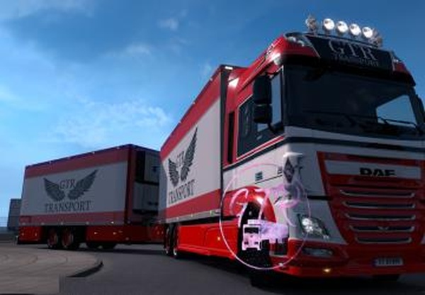 DAF XF Euro 6 Tandemверсия 1.0 для Euro Truck Simulator 2 (v1.32.x, - 1.36.x)