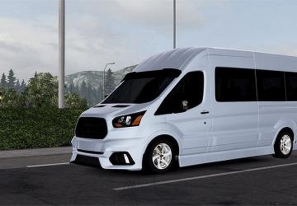 Ford Transit 2016версия 1.2 для Euro Truck Simulator 2 (v1.33.x, 1.34.x)