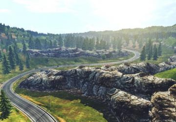 North America Mapверсия 1.0 для Euro Truck Simulator 2 (v1.32.x)