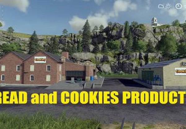 Bread and Cookies Productionверсия 1.0.5 для Farming Simulator 2019 (v1.5.х)