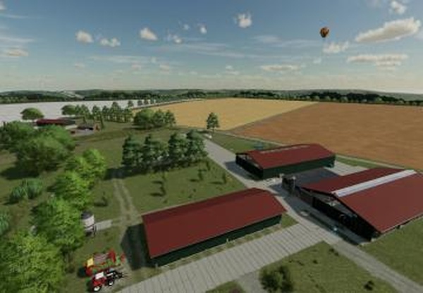 Карта «Groß Mohrdorf»версия 1.1.0.0 для Farming Simulator 2022