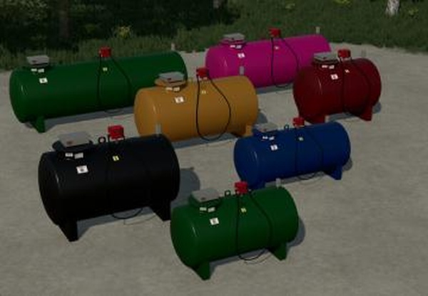 Fuel Tank Packверсия 1.1.0.0 для Farming Simulator 2022