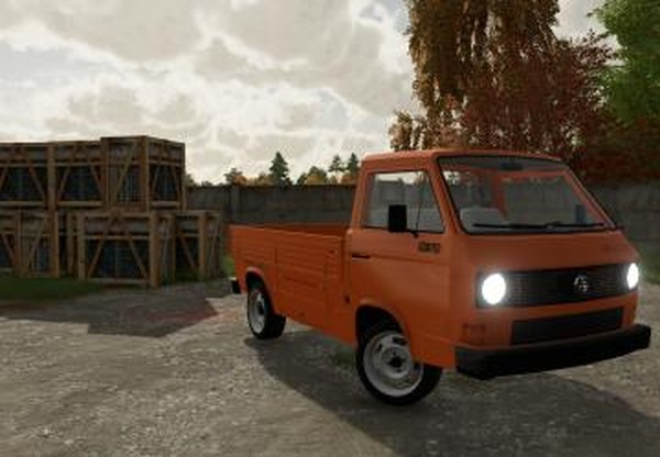 Volkswagen T3 Flatbedверсия 1.0.0.0 для Farming Simulator 2022 (v1.8x)