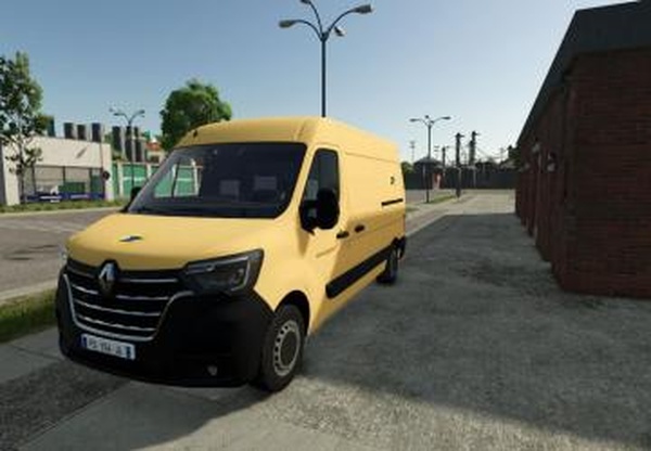 Renault Master 2020 - La Poste Editверсия 1.0.0.0 для Farming Simulator 2025