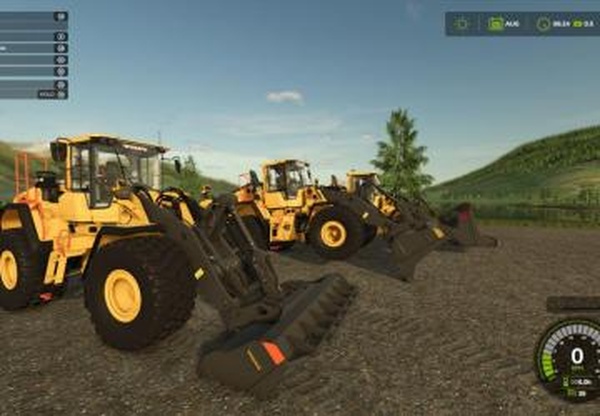 Volvo 180 Rock Bucket Editверсия 1.0.0.0 для Farming Simulator 2025