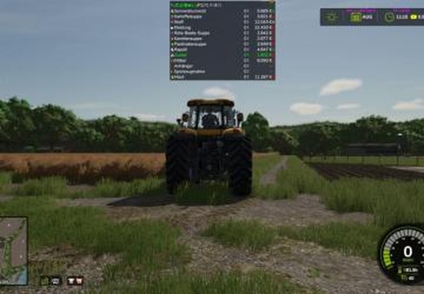 FillTypeAmountPrice Displayверсия 1.0.0.0 для Farming Simulator 2025