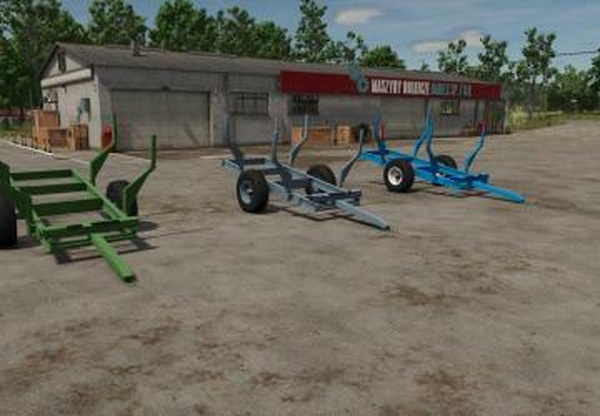 Selfmade Forest Trailerверсия 1.0.0.0 для Farming Simulator 2025