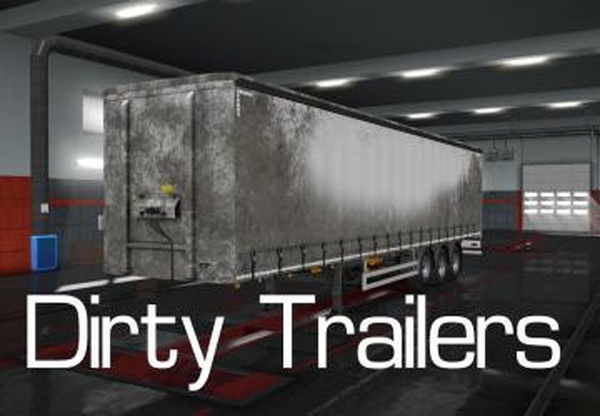 Dirt/Grungy Ownable Standard SCS Trailersv1.0 для Euro Truck Simulator 2 (v1.32.x, 1.33.x)