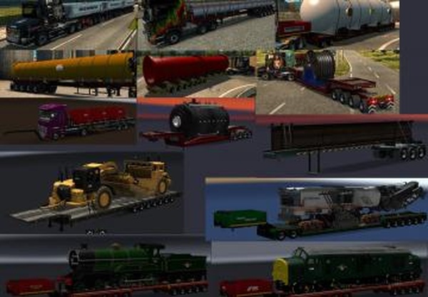 Фикс для Chris45 Trailers Pack 9.10версия 1.1 для Euro Truck Simulator 2 (v1.32.x, 1.33.x)