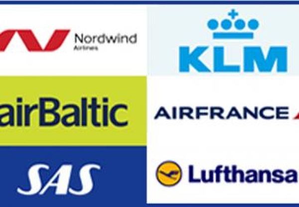 Реальные логотипы авиакомпаний «Real airline logos»v1.0 для Euro Truck Simulator 2 (v1.33.x)