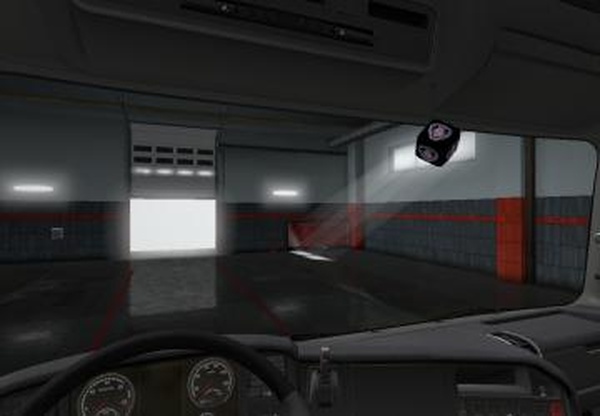 Висячие предметы для Scaniaверсия 1.0 для Euro Truck Simulator 2 (v1.31.x, - 1.33.x)