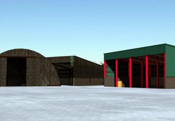 British Shedsверсия 1.0.0.0 для Farming Simulator 2019 (v1.5.х)