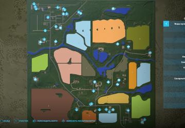 Карта «Рассвет Pro»версия 1.1.0.0 для Farming Simulator 2022 (v1.8x)