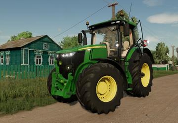 John Deere 7R Series 2014-2019версия 1.0.0.0 для Farming Simulator 2022 (v1.8x)