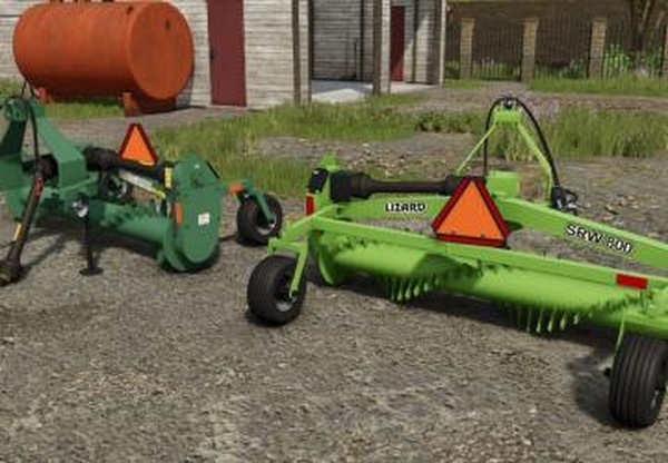 SRW 800 Stone Windrowerверсия 1.0.0.0 для Farming Simulator 2025