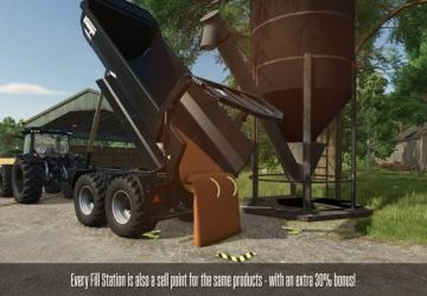 Farm Fill Stationsверсия 1.0.0.0 для Farming Simulator 2025