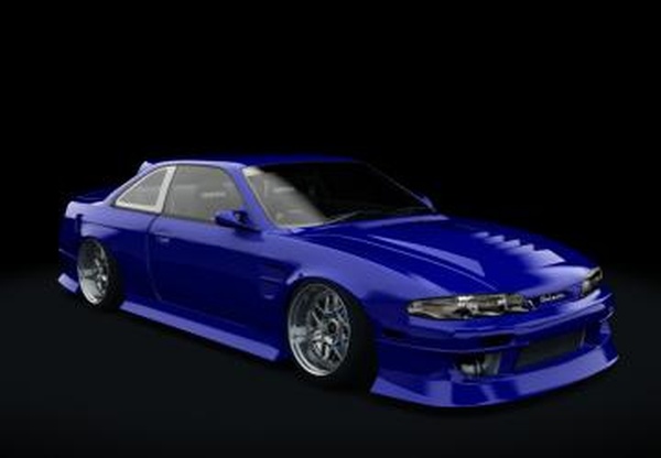 Nissan Silva S14 Zenki Street V2версия 5.0 для Assetto Corsa