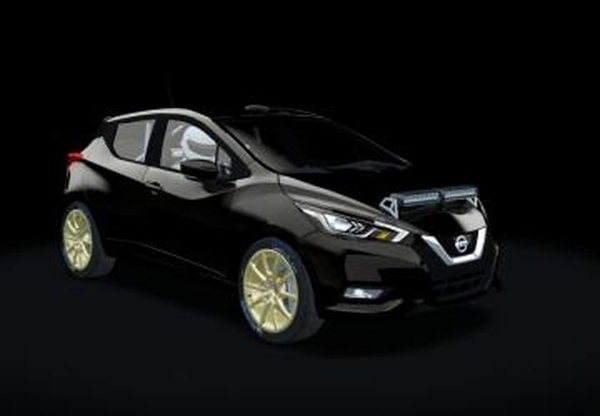 Nissan Micra Rally 4версия 1 для Assetto Corsa