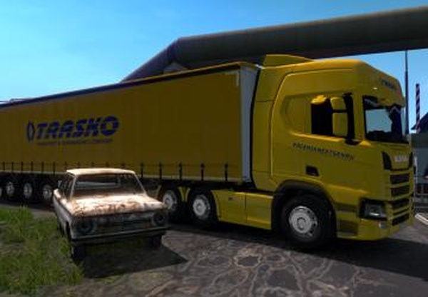 Комбо скин пак «Траско» для Scania NextGenv2.0 для Euro Truck Simulator 2 (v1.32.x, 1.33.x)