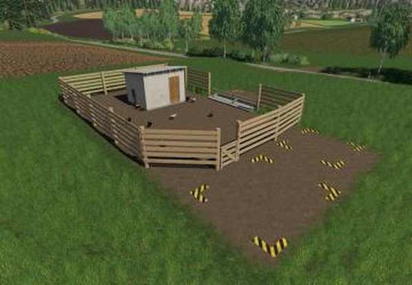Chicken Coopверсия 1.1.0.0 для Farming Simulator 2019 (v1.5.х)