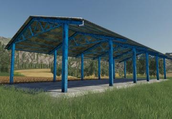 VEHICLE SHELTERверсия 1.0 для Farming Simulator 2019 (v1.5.1.0)