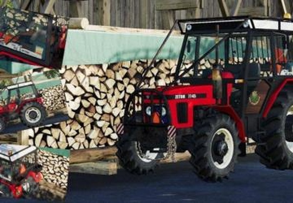 Zetor 7745 Forest Editionверсия 1.0.0.0 для Farming Simulator 2019 (v1.5.x)