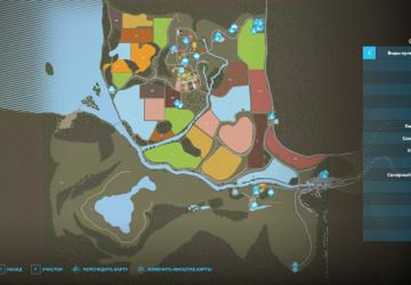 Карта «Карпаты»версия 0.1 для Farming Simulator 2022 (v1.8x)