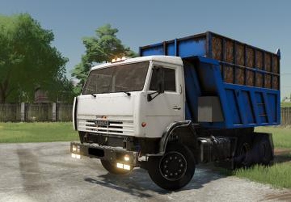 КамАЗ-55111версия 1.0.0.1 для Farming Simulator 2022 (v1.8x)