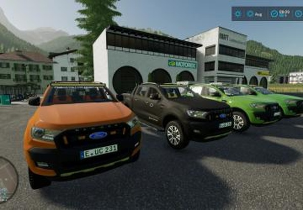 Ford Rangerверсия 1.1 для Farming Simulator 2022