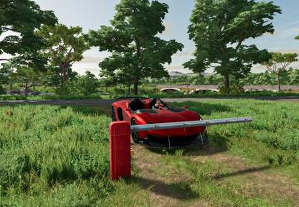 Parking Barrierверсия 1.0.0.0 для Farming Simulator 2022