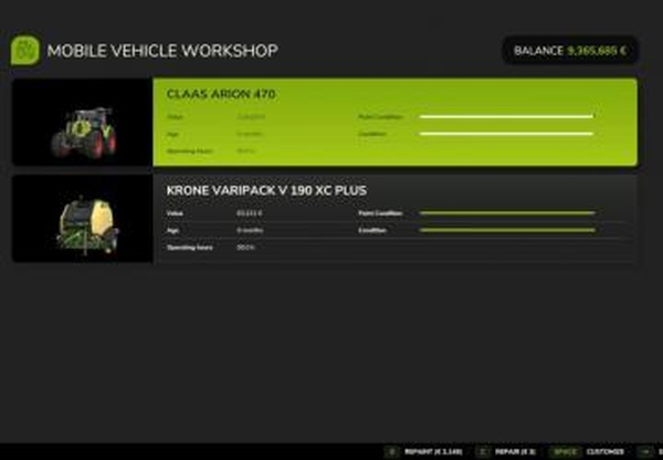 Mobile Workshopверсия 1.0.0.1 для Farming Simulator 2025